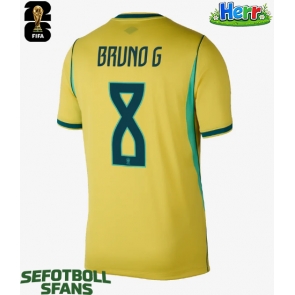 Brasilien Bruno Guimaraes #8 Hemmatröja VM 2026 Kortärmad